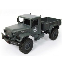 Радиоуправляемая машина WPL B-16R военный грузовик (серый) 6WD 2.4G 1/16 RTR