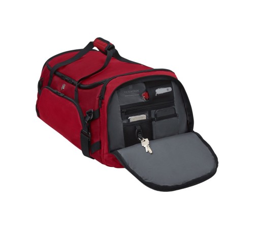 Рюкзак-сумка VICTORINOX VX Sport Evo 2-in-1 Backpack/Duffel, красный, полиэстер, 65x37x28 см, 57 л