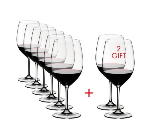 Бокалы для красного вина Riedel Vinum Cabernet/Merlot 8 шт.