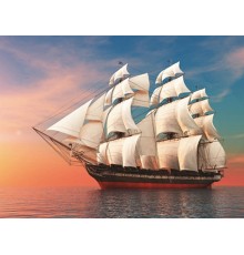 Алмазная мозаика 15х20 УТРЕННИЙ ПЕЙЗАЖ (10 цветов)