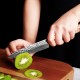 Нож универсальный из дамасской стали Keemake 5 Inch Utiity Knife, синий + бежевый