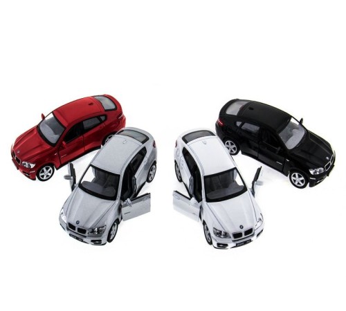 Машина Kinsmart 1:38 BMW X6 инерция (1/12шт.) б/к
