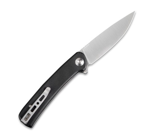 Складной нож SENCUT Neches 10Cr15CoMoV Steel Satin Handle G10 Black