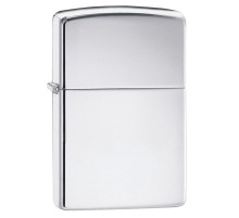Зажигалка ZIPPO Classic с покрытием High Polish Chrome, латунь/сталь, серебристая, 38x13x57 мм