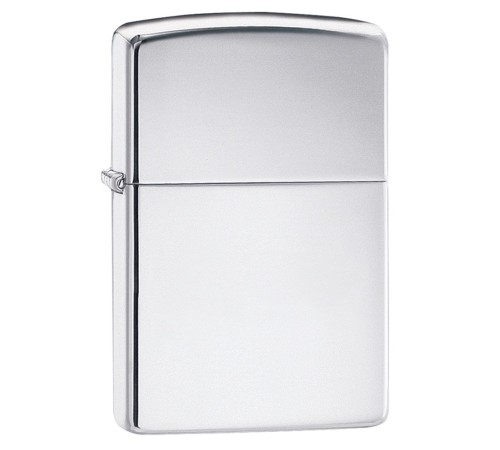 Зажигалка ZIPPO Classic с покрытием High Polish Chrome, латунь/сталь, серебристая, 38x13x57 мм