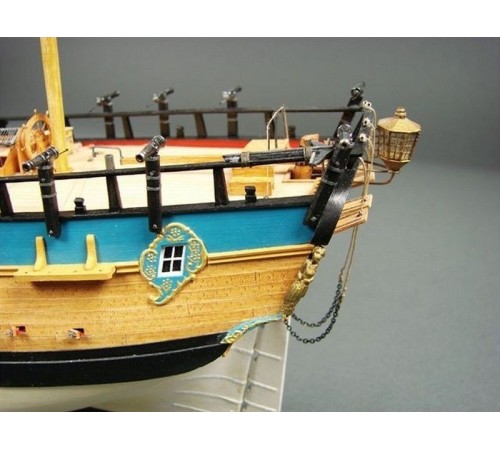 Сборная картонная модель Shipyard барк HMB Endeavour (№33), 1/96