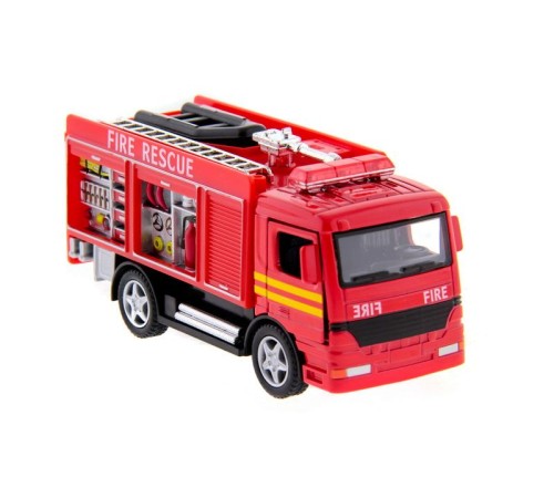 Машина Kinsmart Пожарная машина Rescue Fire Engine инерция (1/12шт.) б/к