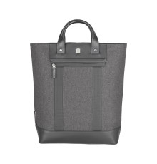 Сумка-рюкзак VICTORINOX Architecture Urban2 2way Carry Tote 15'',серая,полиэстер/кожа,40x15x40см,20л
