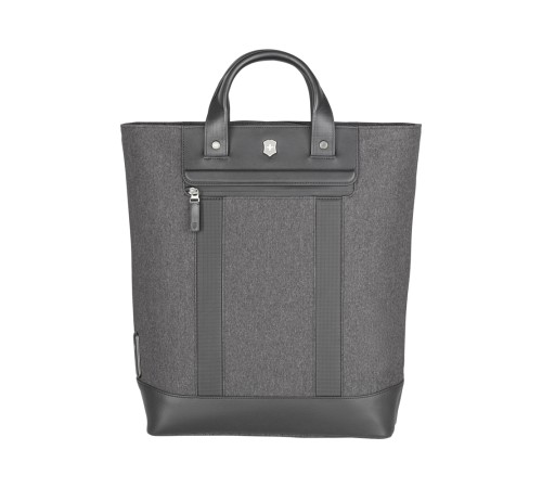 Сумка-рюкзак VICTORINOX Architecture Urban2 2way Carry Tote 15'',серая,полиэстер/кожа,40x15x40см,20л
