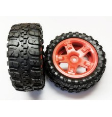 Колеса в сборе для шорт-корса и багги Remo Hobby 1/16, тюнинг