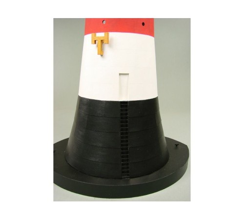 Сборная картонная модель Shipyard маяк Roter Sand Lighthouse (№46), 1/87