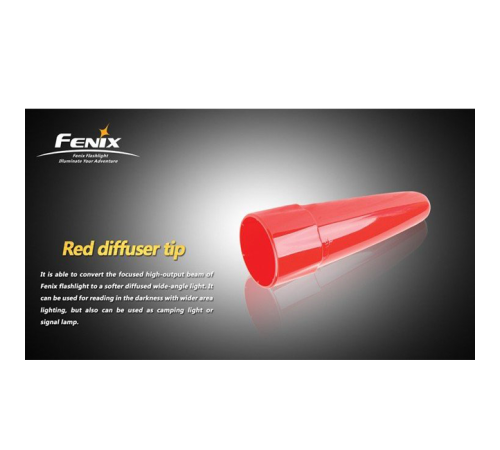 Диффузионный фильтр  красный Fenix, AD101-R