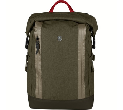 Рюкзак VICTORINOX Altmont Classic Rolltop Laptop 15'', зелёный, полиэфирная ткань, 29x17x47 см, 18 л