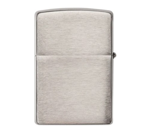 Зажигалка ZIPPO Armor™ c покрытием Brushed Chrome, латунь/сталь, серебристая, матовая, 38x13x57 мм