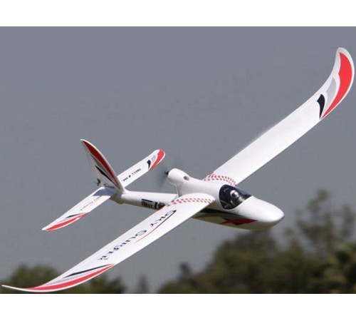 Радиоуправляемый планер Top RC SKY SURFER синий 1400мм 2.4G 4-ch LiPo flight controller RTF