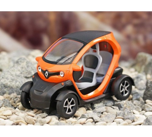 Машина Kinsmart Twizy инерция (1/12шт.) 12,5см б/к