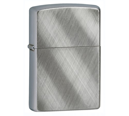 Зажигалка ZIPPO Classic с покрытием Brushed Chrome, латунь/сталь, серебристая, матовая, 38x13x57 мм