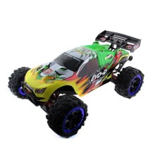 Радиоуправляемая трагги Remo Hobby EVO-R Brushless UPGRADE (зеленая) 4WD 2.4G 1/8 RTR