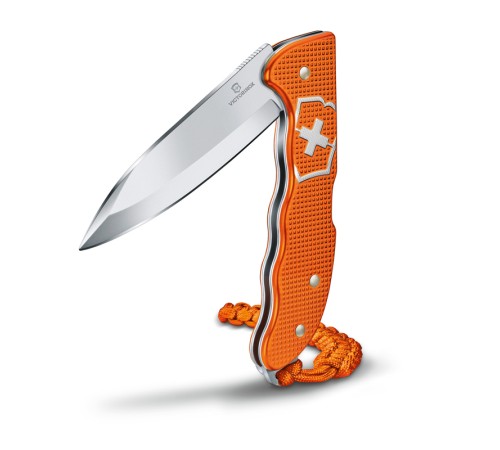 Нож охотника VICTORINOX Hunter Pro Alox LE 2021 130 мм, 4 функции, с фиксатором лезвия, оранжевый