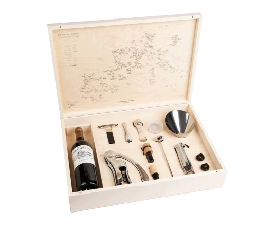 Набор инструментов с местом для шампанского L'Atelier du Vin Oeno Box Connoisseur №1