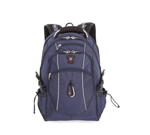 Рюкзак WENGER,15”, синий/серебристый, полиэстер 900D/М2 добби, 34x23x48 см, 38 л