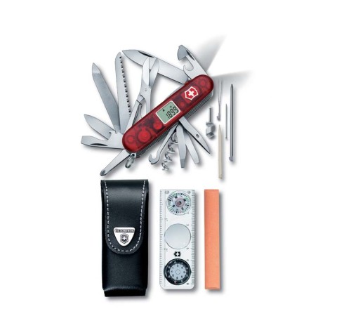Набор VICTORINOX Expedition Kit: нож, чехол, линейка, компас, лупа, термометр, уровень, точилка