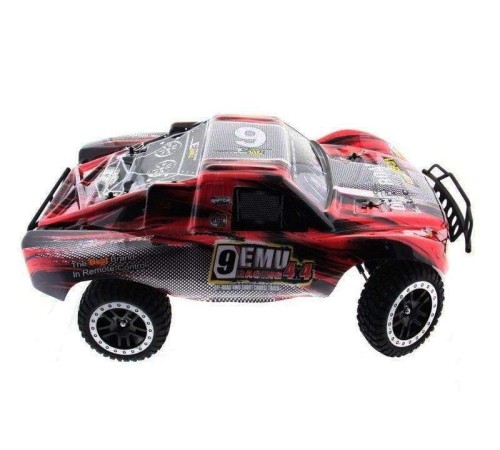 Радиоуправляемый шорт-корс Remo Hobby 9EMU TWINS MOTOR (красный) 4WD 2.4G 1/8 RTR