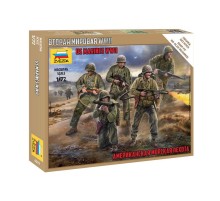 Сборная модель ZVEZDA Американская морская пехота, 1/72