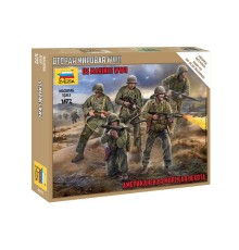 Сборная модель ZVEZDA Американская морская пехота, 1/72