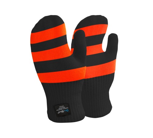 Водонепроницаемые детские варежки Dexshell Children mittens, оранжевые DG536M