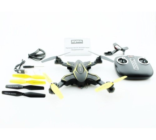 Р/У квадрокоптер Syma X56W-P Folding Wizard с FPV трансляцией Wi-Fi, оптич.стабил., барометр, 2.4G