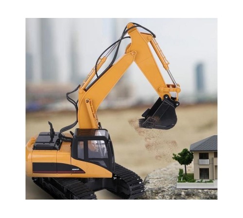Радиоуправляемый экскаватор HUI NA TOYS 2.4G 15CH 1/16 RTR