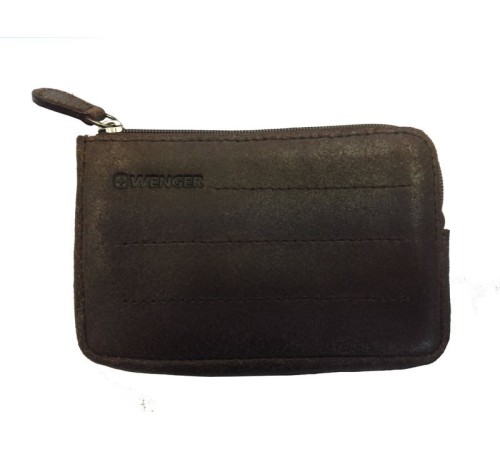 Ключница WENGER Street Hunter, коричневый, воловья кожа, 12х1,5х7,5 см