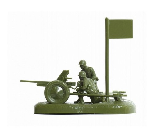 Сборные солдатики ZVEZDA Советская 45-мм пушка, 1/72