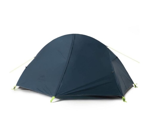 Палатка 1-местная Naturehike сверхлегкая + коврик NH18A095-D, 20D, синий, 6927595737743