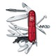 Нож перочинный VICTORINOX CyberTool Lite, 91 мм, 34 функции, полупрозрачный красный