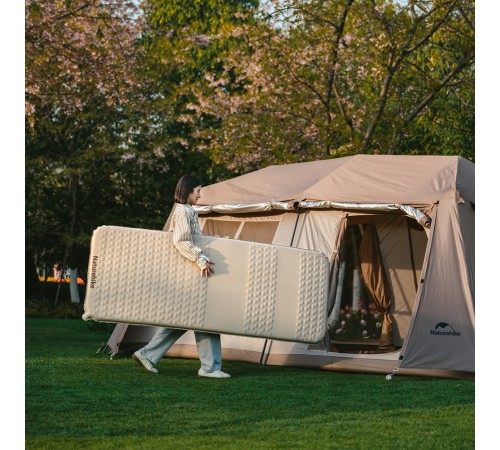 Коврик Naturehike CNK2300WS012 самонадувной коричневый,6927595753958
