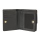 Кошелёк Cross Monaco Black, кожа наппа, гладкая, цвет чёрный, 11 x 9 x 2,5 см
