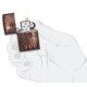 Зажигалка ZIPPO Classic с покрытием Brown Matte, латунь/сталь, коричневая, матовая, 38x13x57 мм