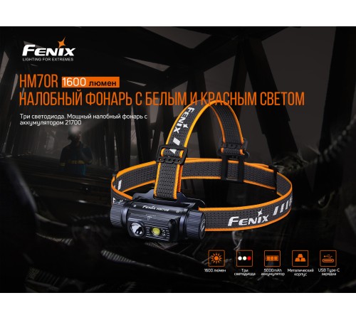 Налобный фонарь Fenix HM70R