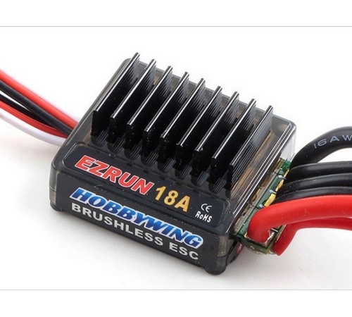Бесколлекторная бессенсорная система Hobbywing COMBO- A1 (18A, 7800KV, 1/18)