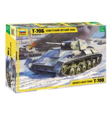 Сборная модель ZVEZDA Советский легкий танк Т-70Б, 1/35