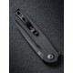 Складной нож SENCUT Kyril 9Cr18MoV Steel Black Stonewashed Handle Black Micarta