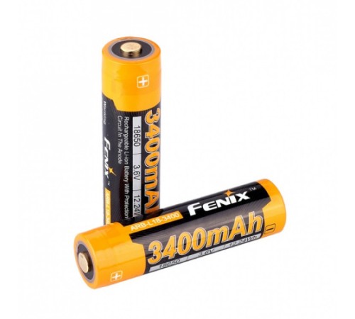 Аккумулятор 18650 Fenix 3400 mAh Li-ion, ARB-L2S