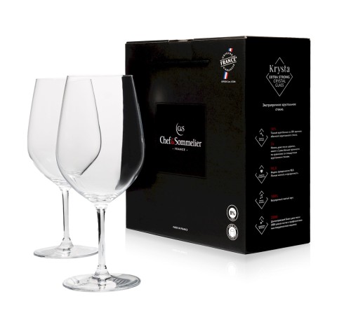 Бокалы для вина Chef&Sommelier Sequence 740 мл. / 2 шт. в п/у.
