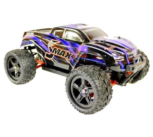 Радиоуправляемый монстр Remo Hobby SMAX Brushless UPGRADE (синий) 4WD 2.4G 1/16 RTR
