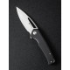 Складной нож SENCUT Mims 9Cr18MoV Steel Satin Finished Handle G10 Black