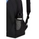 Рюкзак SWISSGEAR, чёрный/голубой, полиэстер 420D, 32х14х45 см, 20 л