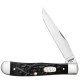 Нож перочинный ZIPPO Rough Black Synthetic Trapper, 105 мм, чёрный + ЗАЖИГАЛКА ZIPPO 207