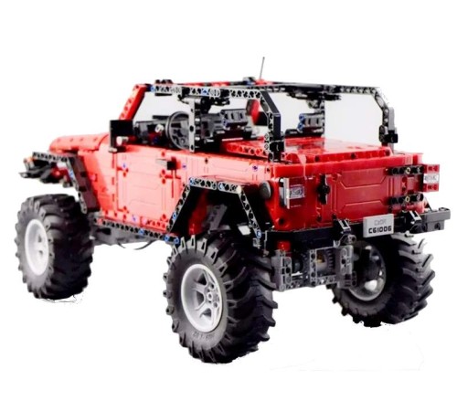 Радиоуправляемый конструктор CADA deTech Jeep Wrangler (1941 деталь)
